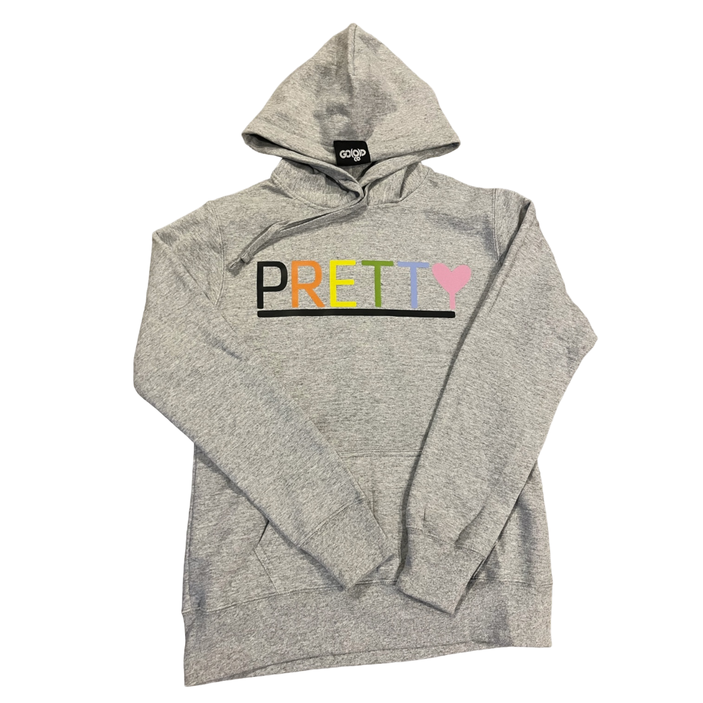 Multi colored hoodie top