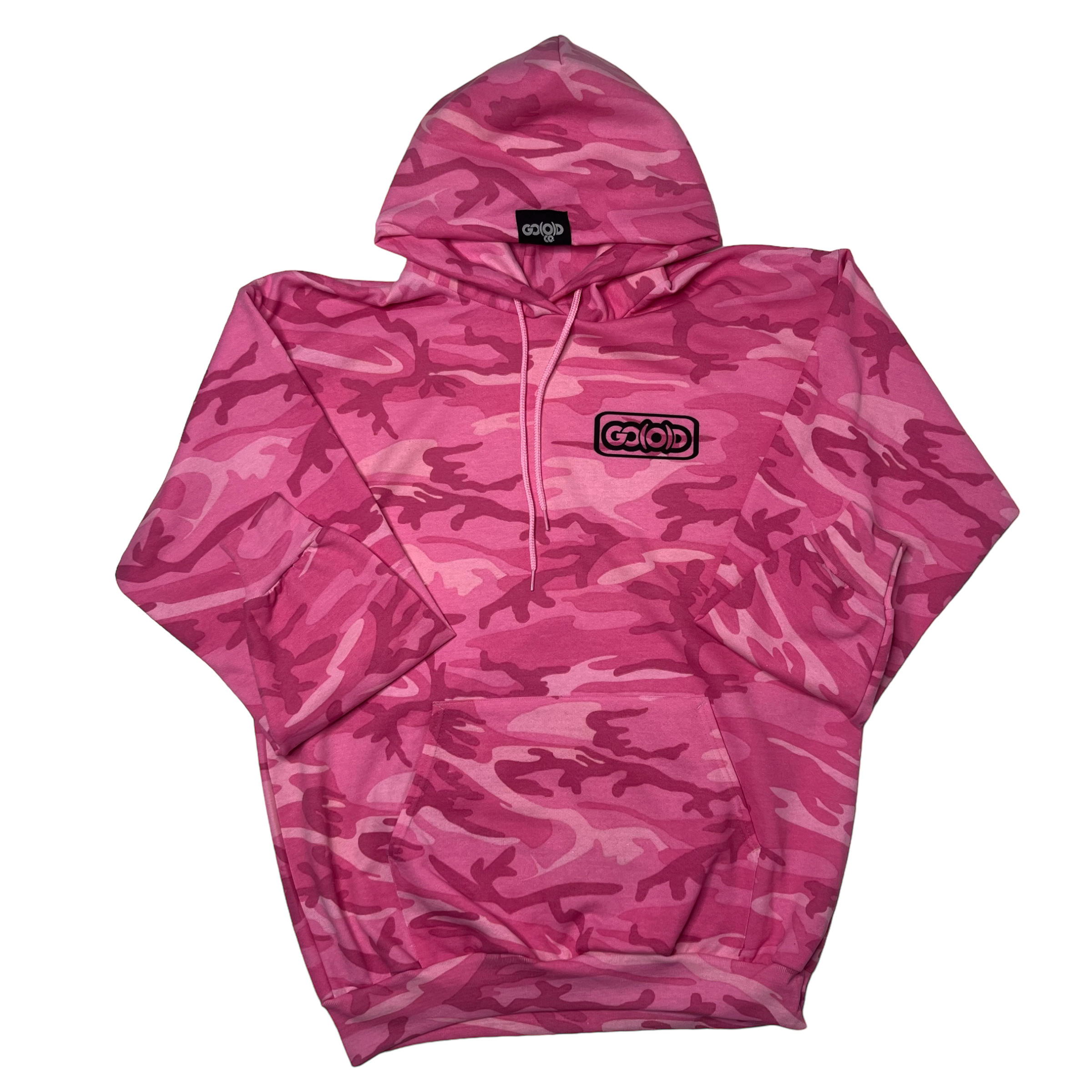 Pink camo top hoodie lil peep