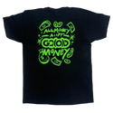 GO(O)D MONEY TEE-BLACK/GREEN