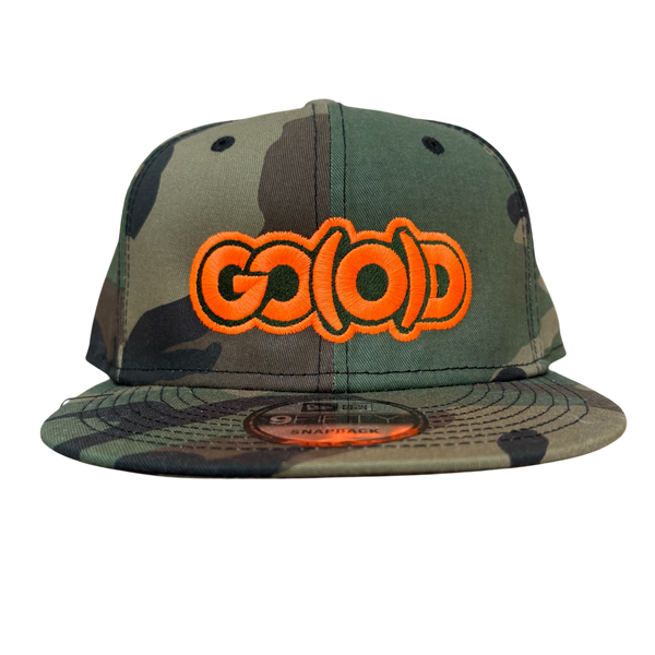 GO(O)D COMPANY X NEW ERA SNAPBACK-CAMO/ORANGE/OLIVE