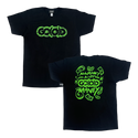 GO(O)D MONEY TEE-BLACK/GREEN