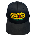 GO(O)D FREEDOM ADJUSTABLE FLEXFIT CAP-Black/Gold/Green/Red