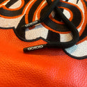 **READ PREORDER AGREEMENT** GO(O)D Tiger Stripes Leather Hoodie-Orange/Black/White