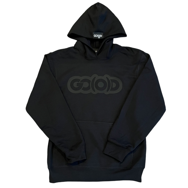 (Y) GO(O)D B.O.B. Hoodie-Black/Black