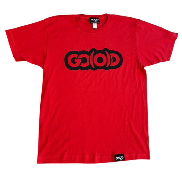 GO(O)D Classic Tee-Red/Black