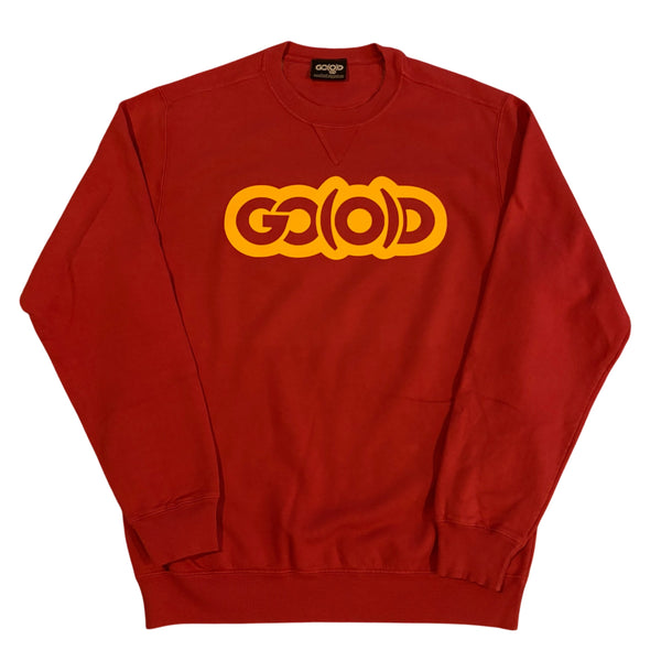 GO(O)D Comfy Crew-Maroon/Gold