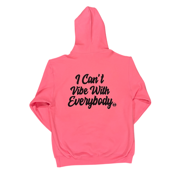 *EXCLUSIVE CANCER AWARENESS EDITION* GO(O)D Vibes Hoodie-Pink/Black