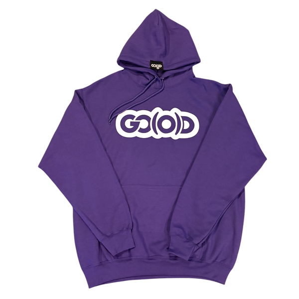 GO(O)D Classic Hoodie-Purple/White