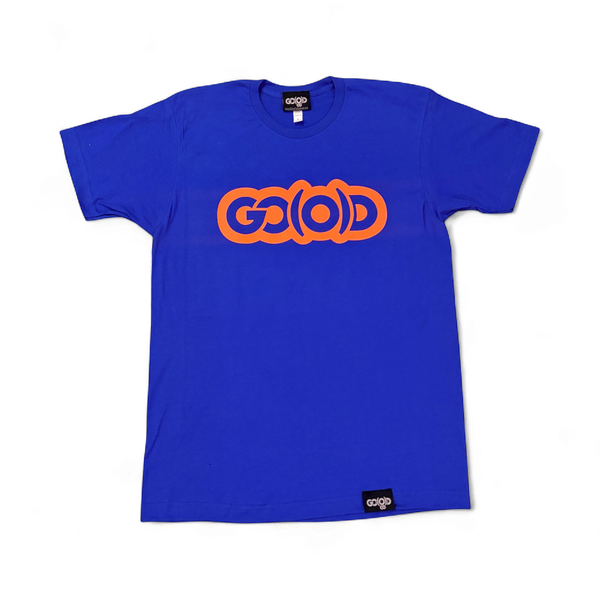 *$25 FOR 25 DAYS PROMO* GO(O)D Classic Tee-Royal/Orange