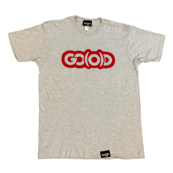 *$25 FOR 25 DAYS PROMO* GO(O)D Classic Tee-Gray/Red